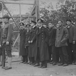 German prisoners from U58 at Fort McPherson POW camp, GA (2 of 3)