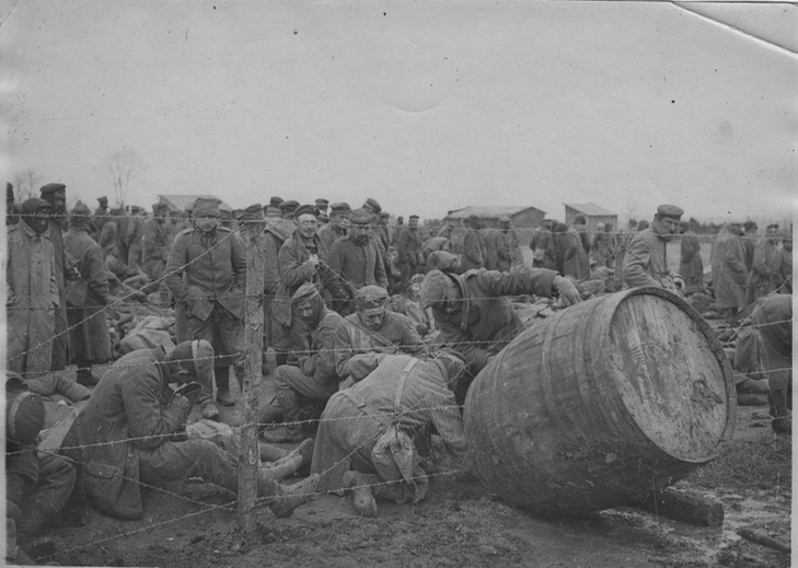German prisoners on the Marne, 1918