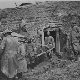 French front line field hospital, Lorraine