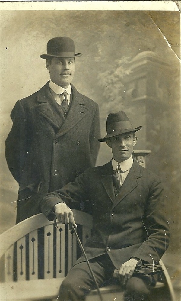 Thought to be Frederick James Horsnell and possibly a brother
